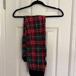 Little Sleepies Red and Green Plaid Pajamas